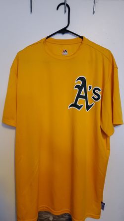 Majestic Oakland A's None Stitched tShirt