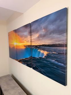 3 piece canvas wall art