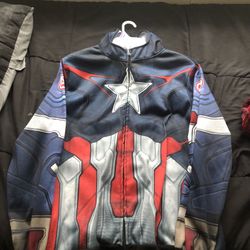 XL Captain America Jacket 