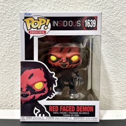 Insidious: Red Demon funko pop Horror like new condition w/ small dent on far bottom right