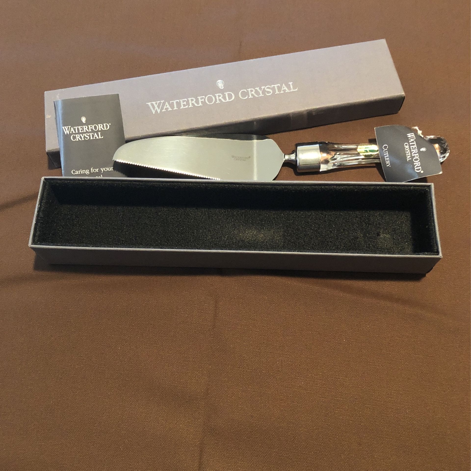 Waterford Crystal Cake Knife/server