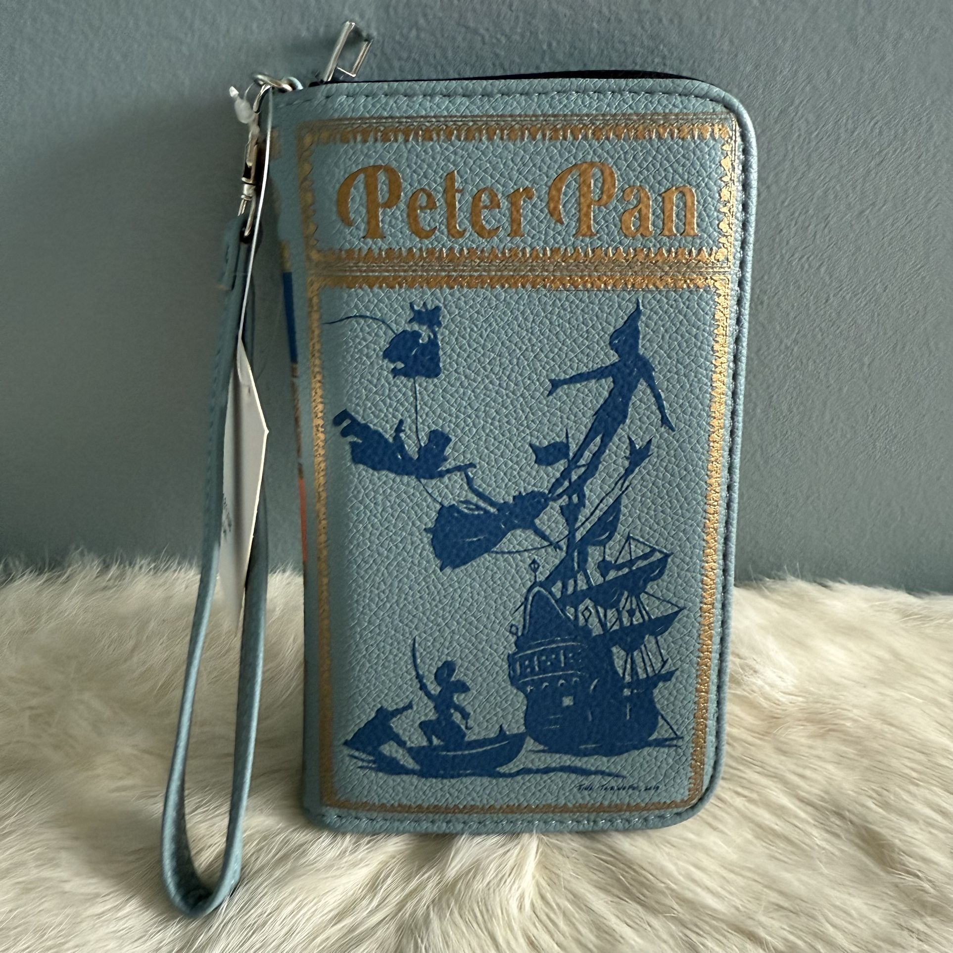 Ashley M. Artist Series Peter Pan Book Wallet Wristlet