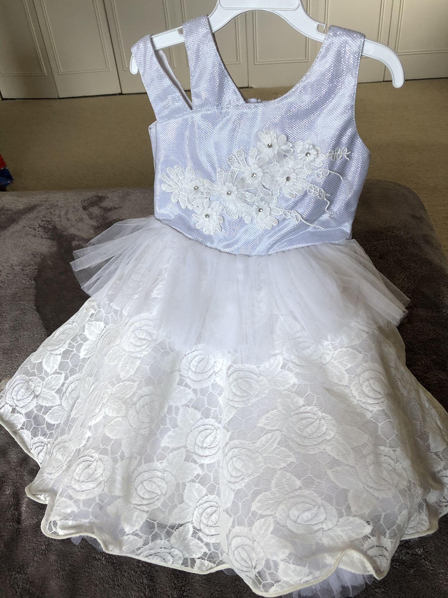 Toddler Girl White Dress