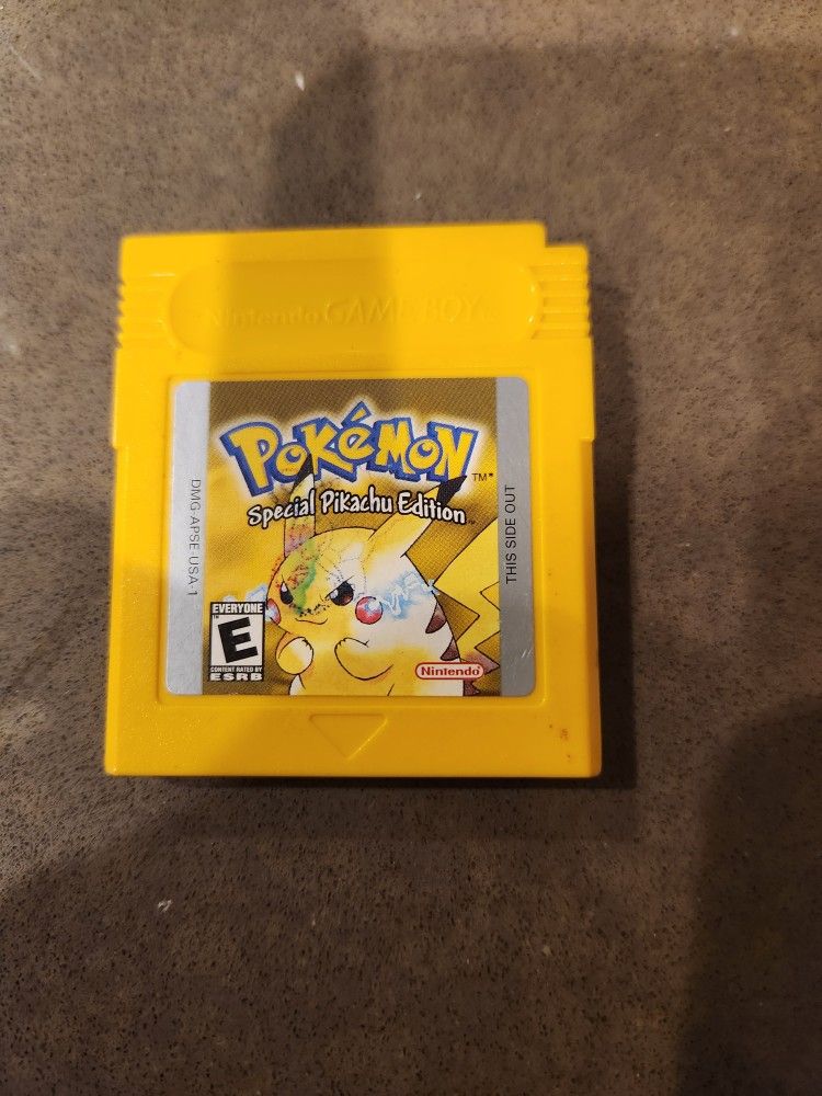 Pokemon Yellow For Sale Or Trade