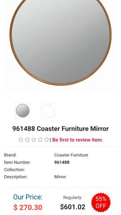Various wall mirrors for sale