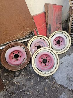 1949 To 1952 Chevy Clip Rims Original 