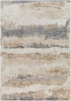 Ezell Abstract Thick Rug