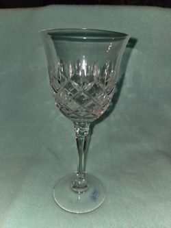 Cut Crystal Wine Glass
