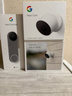 Google Nest Doorbell and Nest Cam Bundle
