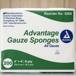 Advantage Guaze Sponges 