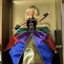 Midnight Princess Barbie Doll Limited Edition Winter Princess 1997 New In Box
