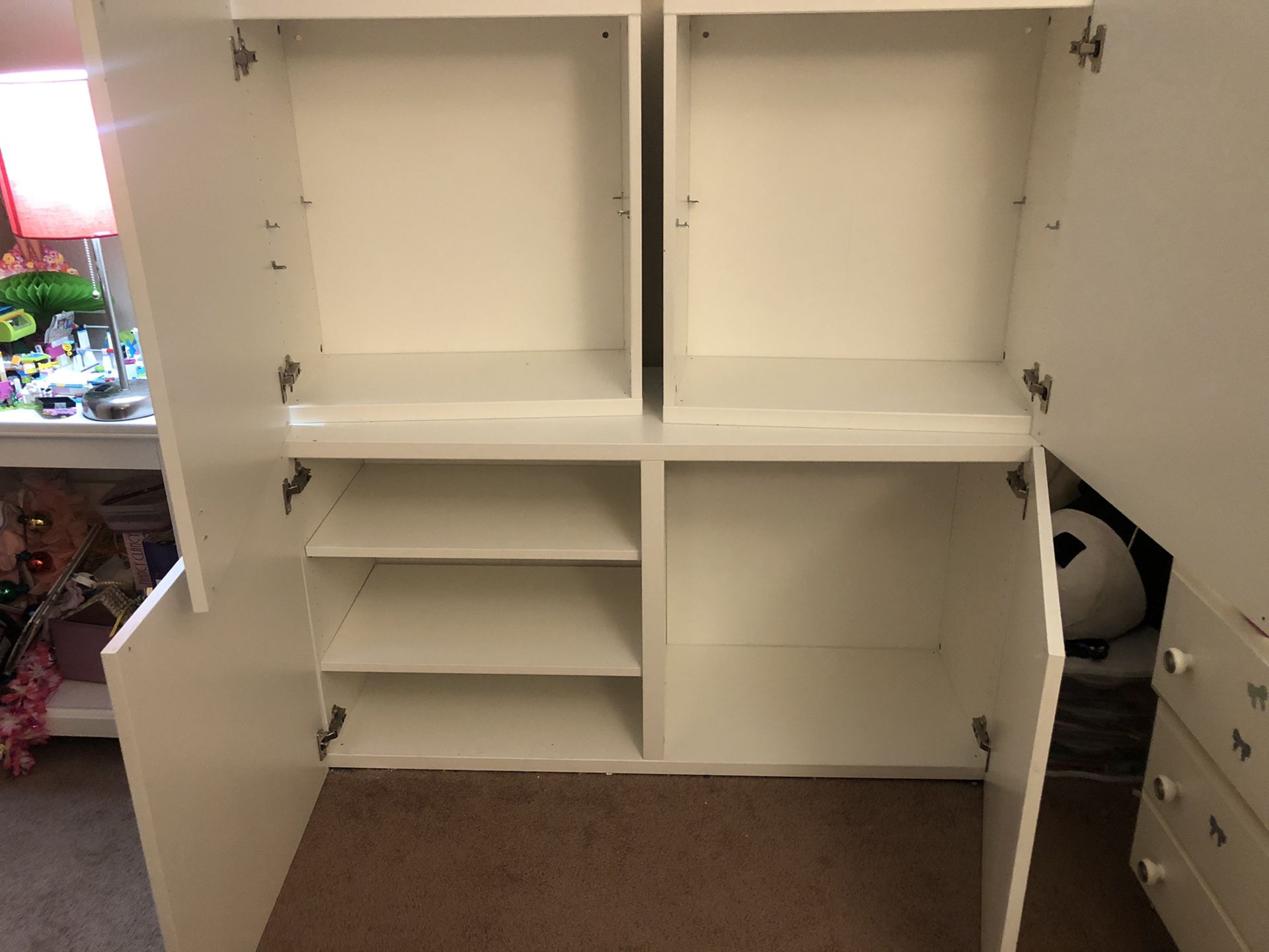 White Ikea Cabinets