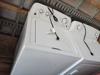 Washer and gas dryer
