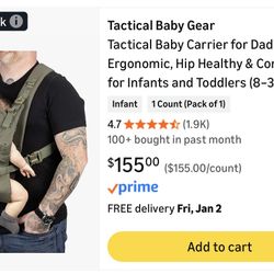 Tactical Baby Gear Baby Carrier Harness 