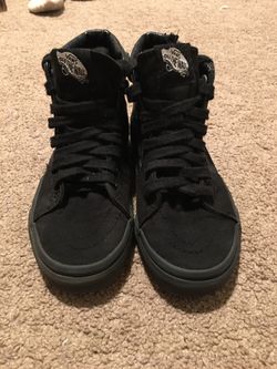 Vans off the wall high tops Size 3.5Y