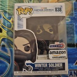 Winter Soldier With Shield Funko Pop