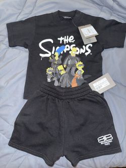 Balenciaga Boys T Shirt and Shorts Size 2