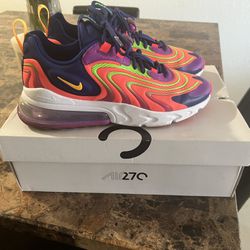 Men’s Nike 270 React Size 7.5 With Box 