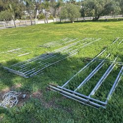 Galvanized Horse Corrals Pipe Corrals