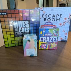 Brand New & Unique Board & Card Games 