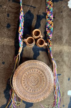 Real Leather Handmade Purse