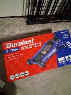 Floor jack low profile