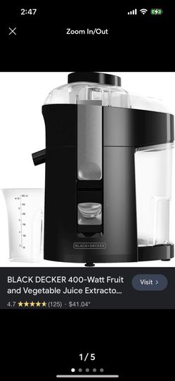 Black And Decker Juice extractor 