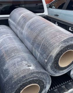 🏆 Rubber Gym Flooring Rolls (4’, 50’, 8mm) 🏆