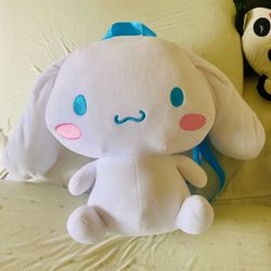 Sanrio Character Cinnamoroll Plush Backpack Plush Bag