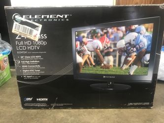 24 in lcd Tv monitor with stand and hdmi