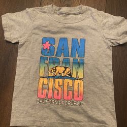 Girls San Francisco California T Shirt Size 5/6 #8
