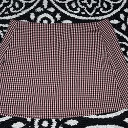 Cute Plaid Skirt 