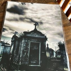 8x12 photo  Lafayette Cemetery French Quarter  New Orleans LA  Joseph Walton Photography  New in sealed package