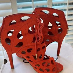 Aldo Red/Orange Heels