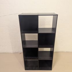 Dark Brown 9 Cube Storage Unit Bookshelf