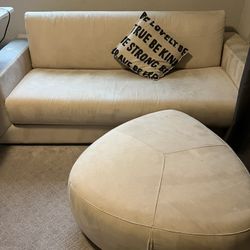 Custom Made BoConcepts Sofa sleeper And Ottoman