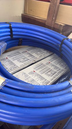 Advanced Drainage Systems 1 in. x 100 ft. CTS 250 PSI NSF Poly Pipe in Blue