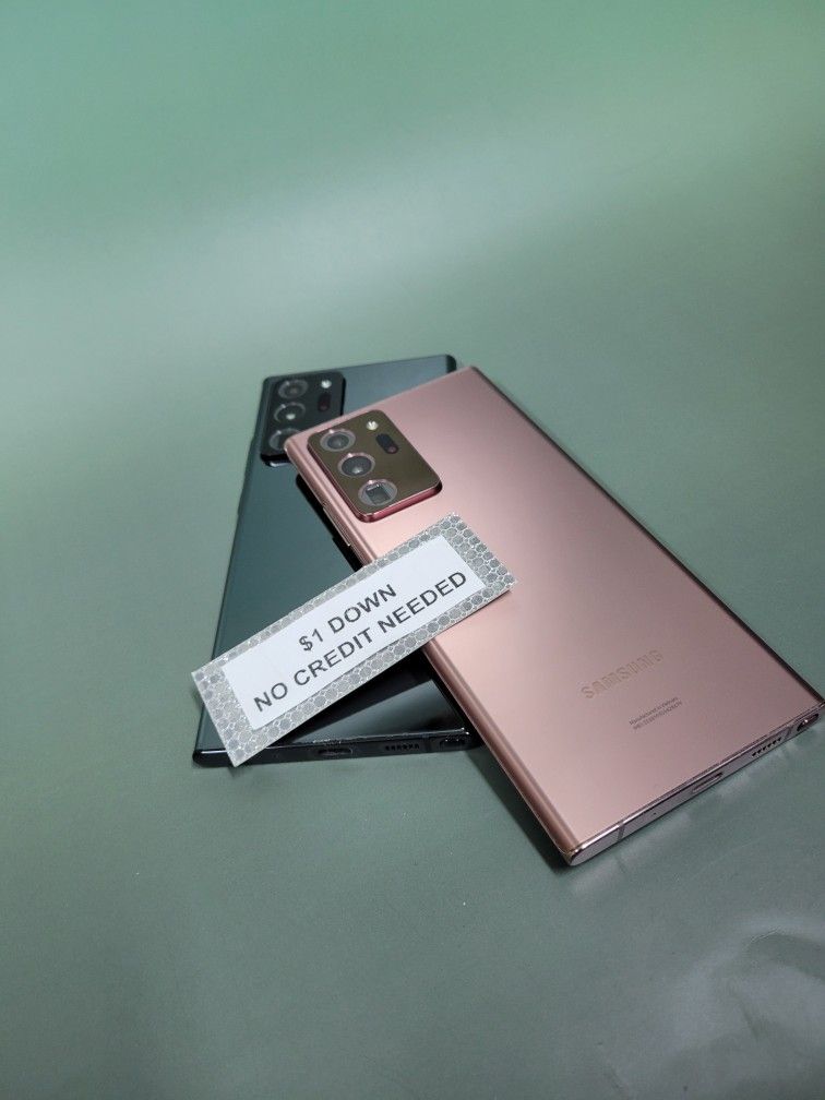 Samsung Galaxy Note 20 Ultra 5G - Only $1 Today Pay The Rest Later! 