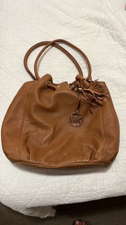 Michael Kors Brown Leather Tote Bag