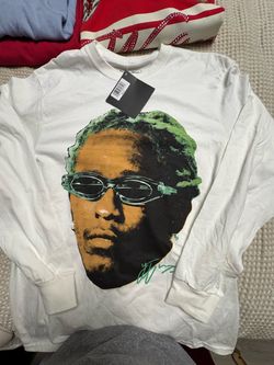 Large Young Thug Graphic Long Sleeve Shirt