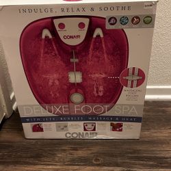 Foot Spa Used 1x