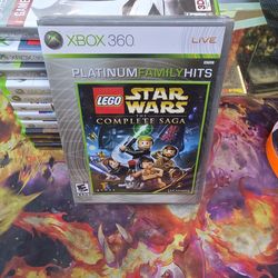 LEGO Star Wars: The Complete Saga (Microsoft Xbox 360, 2008) NEW Factory Sealed