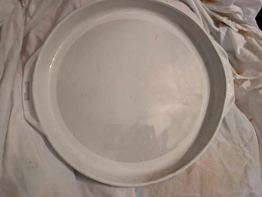 Corningware Pizza Crisper For Amanda Radar Ranges Microwaves. I Bought This New, Never Did Use It. I Think They Came Out In The 80's