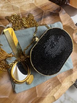 Judith Leiber Minaudière Swarovski Crystal Clutch | Pristine Condition