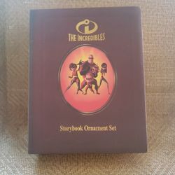 Disney's The Incredibles Storybook Ornament Set