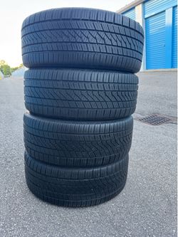 245 45 20 continental purecontact tires set of 4(charger and challenger tires)