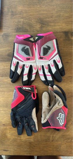 Thor and Fox Motocross Gloves