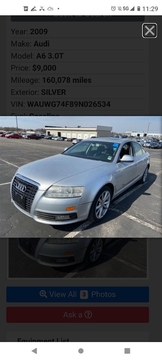 2009 Audi A6