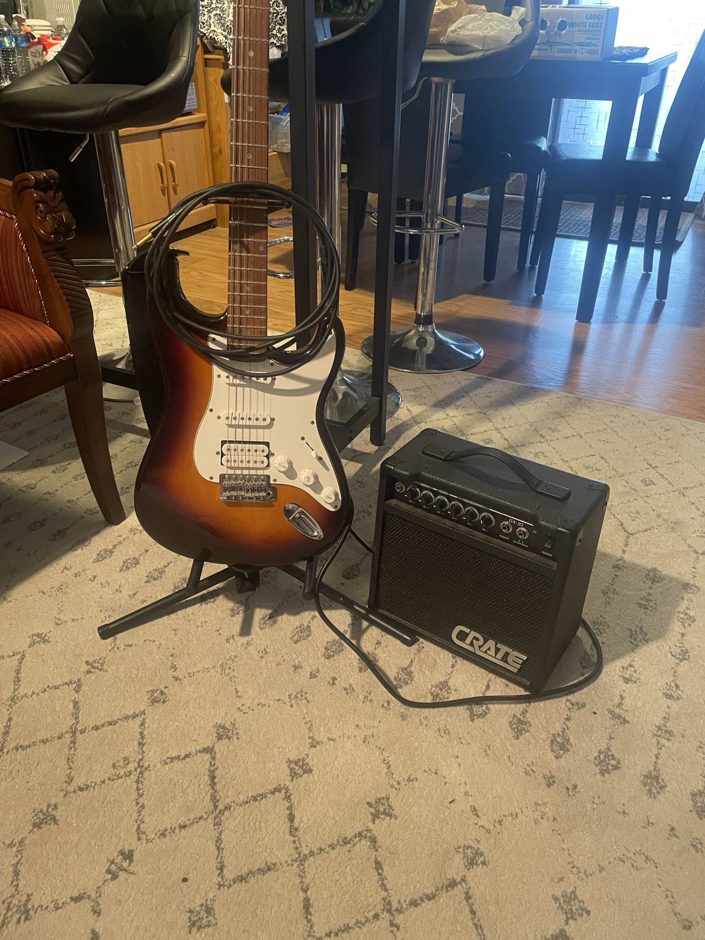 Clean Barely Used Electric Guitar!