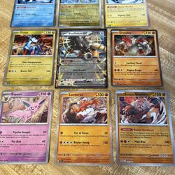 500 Pokémon Cards (Bouffalant, Groudon, Dialga, Holos etc)